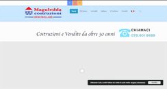 Desktop Screenshot of maguleddacostruzioni-immobiliare.com