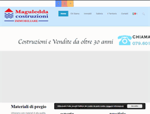 Tablet Screenshot of maguleddacostruzioni-immobiliare.com